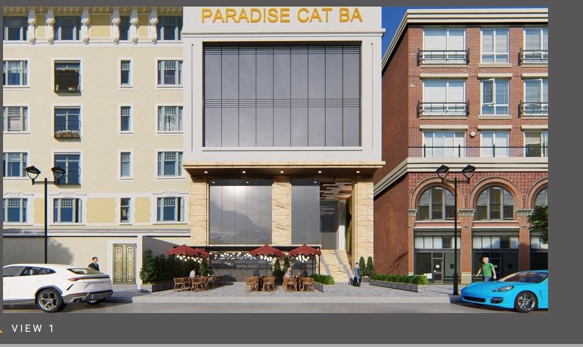 Paradise Cat Ba vừa hoàn thành 2019- dùng gỗ nhựa Ecovina