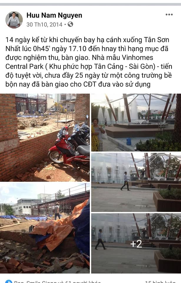 Xem lại công trình gỗ nhựa composite Ecovina tại Landmark 81 tại Sài Gòn sau 6 năm