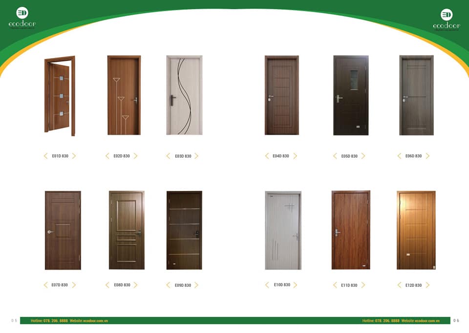 Ecovina giới thiệu sản phẩm mới mang thương hiệu cửa gỗ nhựa composite Ecodoor