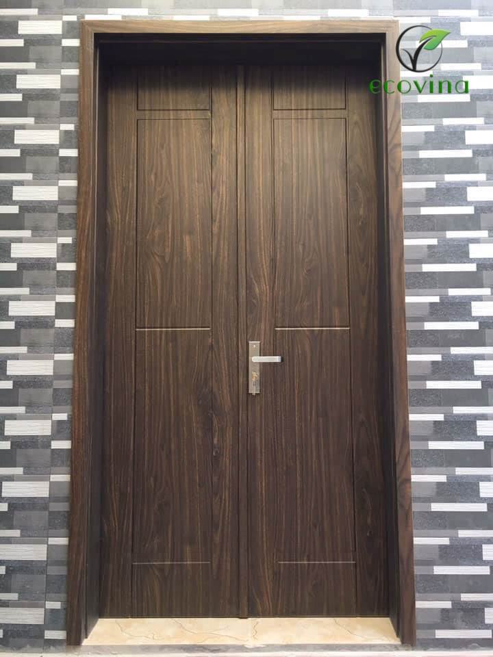 Thi công tấm ốp trần gỗ nhưạ, cửa composite đẹp tại Bắc Giang