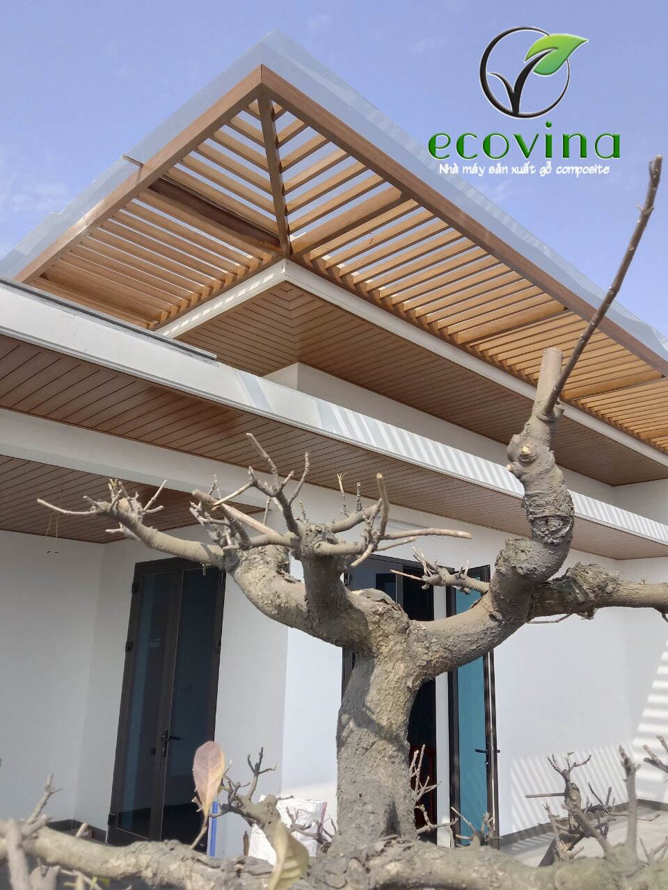 Thi công gỗ nhựa Composite Ecovina tại Bắc Ninh