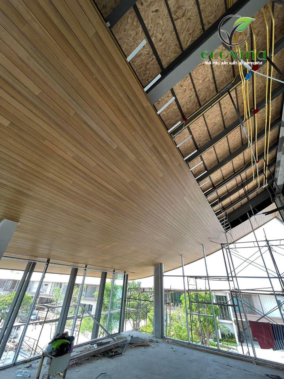 Ứng dụng của gỗ nhựa composite trong thiết kế nhà ở