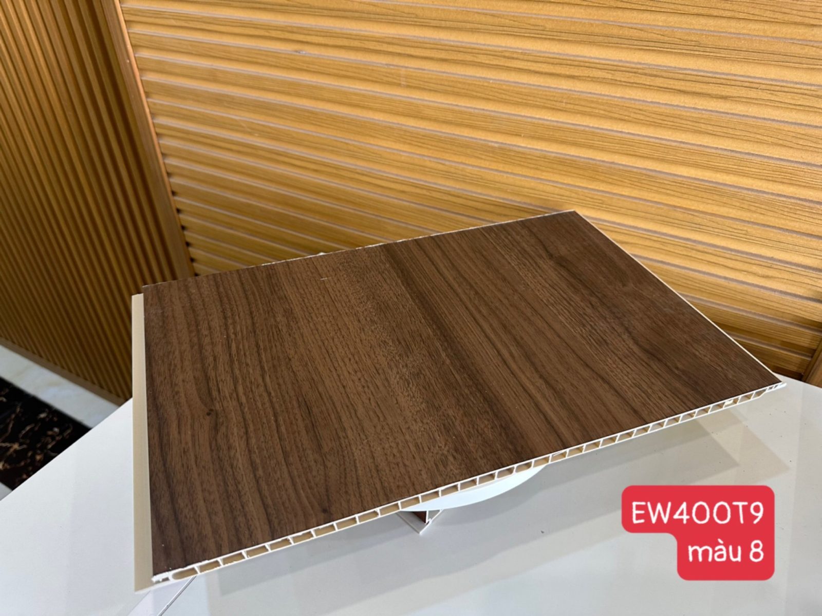 gỗ nhựa ốp tường trần nano Ecovina