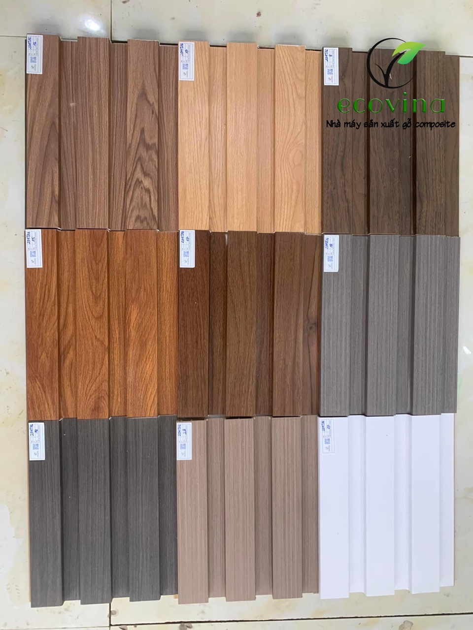 Báo giá tấm nhựa ốp tường, Các loại tấm ốp tường Ecovina đẹp