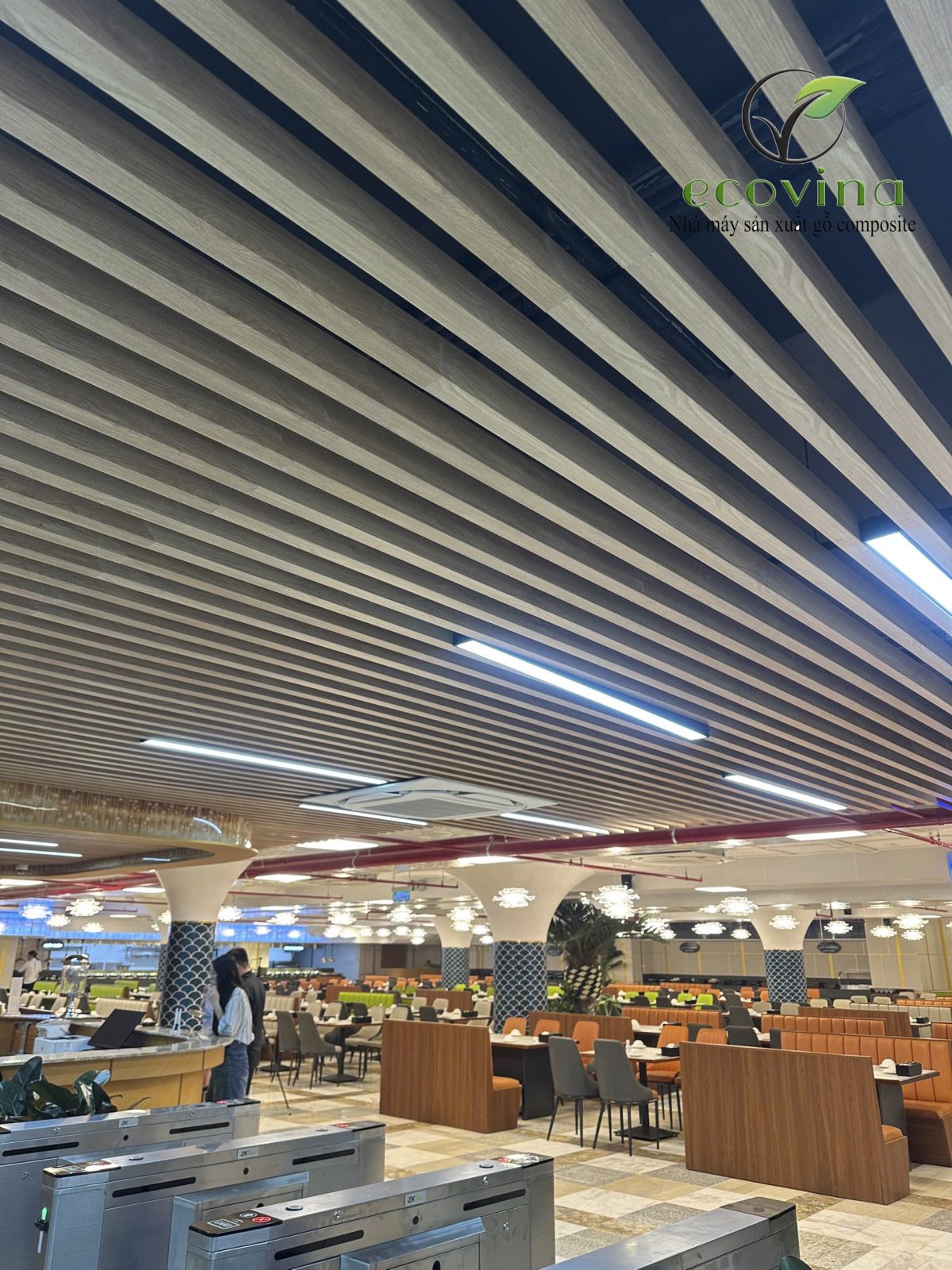 Vật liệu gỗ nhựa ECOVINA mã 40x60 màu 19