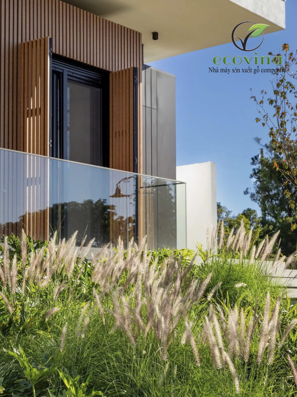 Ứng dụng thực tế của lam gỗ nhựa Ecovina