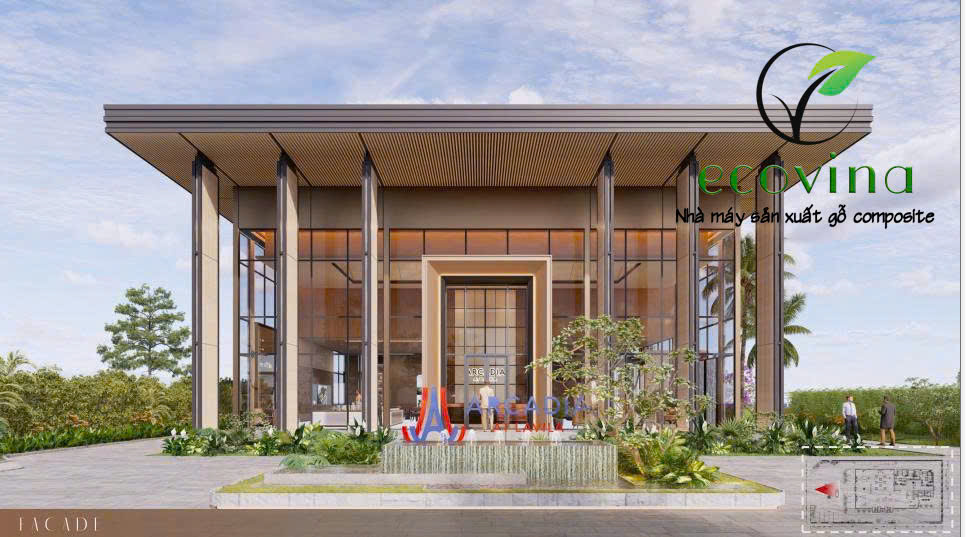 Ưu điểm của lam gỗ nhựa ngoài trời Ecovina